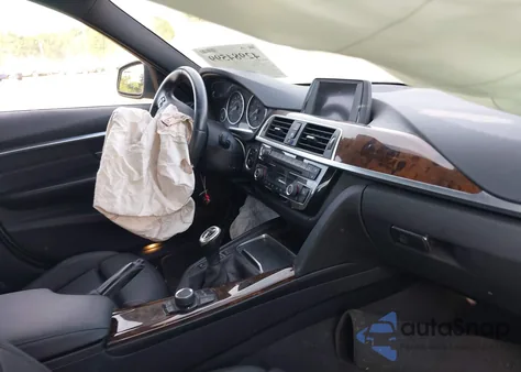 2016 BMW 328I из США, поврежденный, VIN WBA8E7C57GK572893